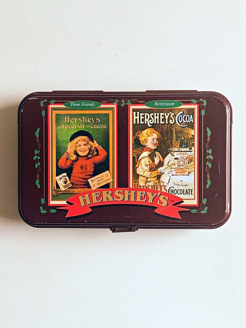 Hershey's Chocolate 2 Deck Tin (minor tin scratches)