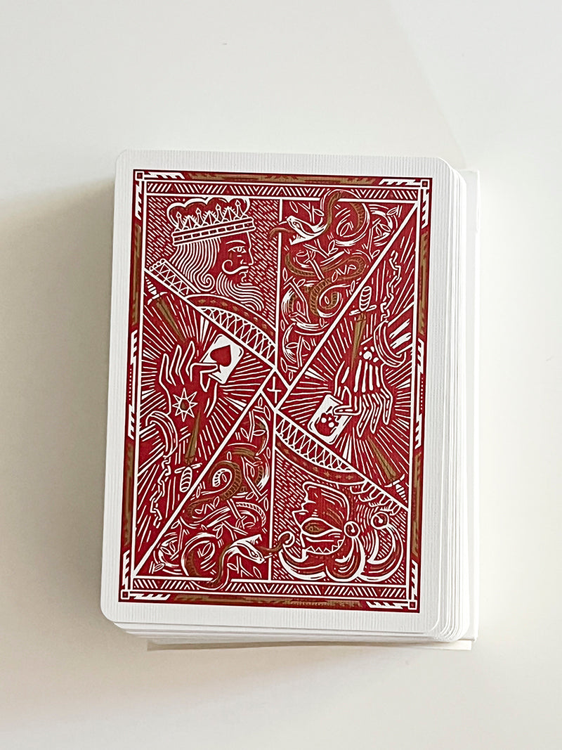 Joker and the Thief Blood Red White Tuck (opened)
