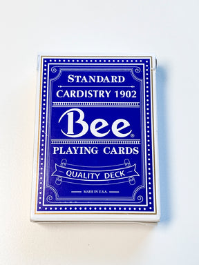 Bee Standard Cardistry Blue (opened)
