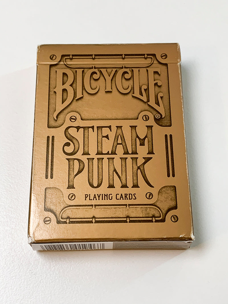 Bicycle Steampunk Gold (opened)