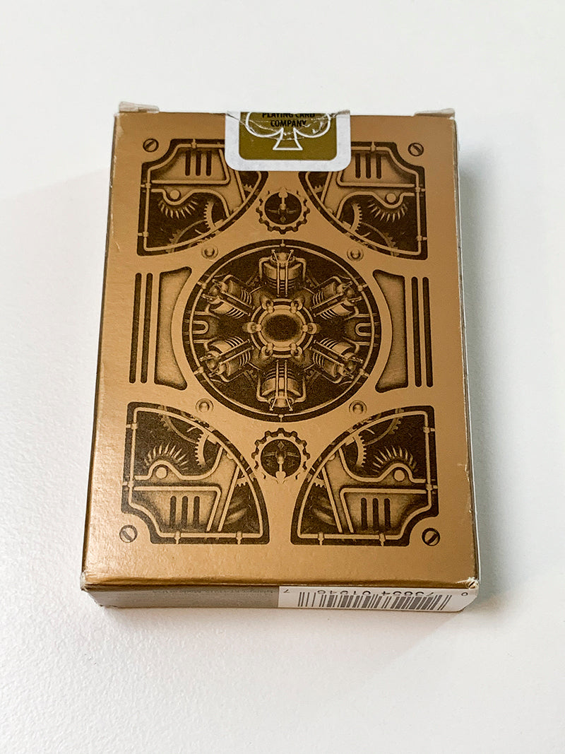 Bicycle Steampunk Gold (opened)