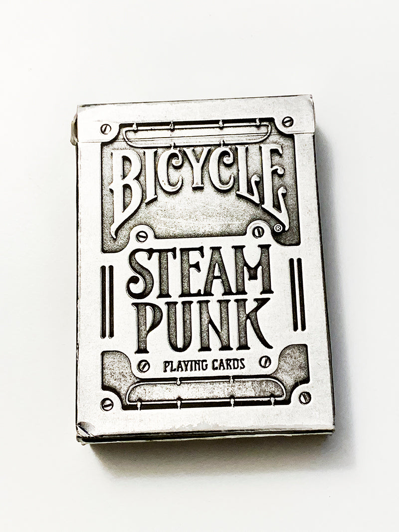 Bicycle Steampunk Silver (opened)