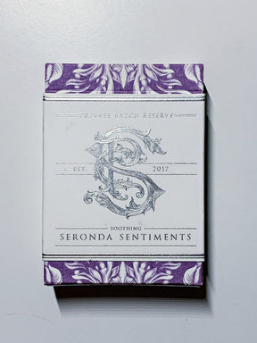 Apothecary Seronda Sentiments White Label Lavender Gilded (opened)