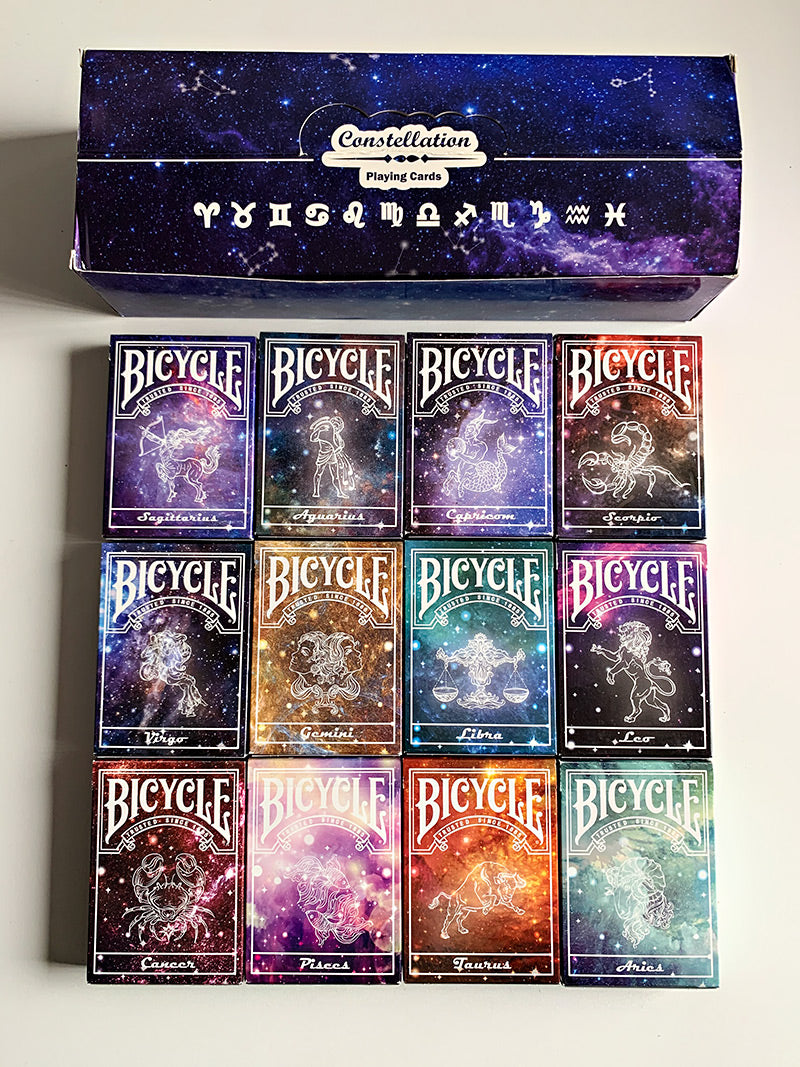 Constellation Collection 12 Decks (opened)