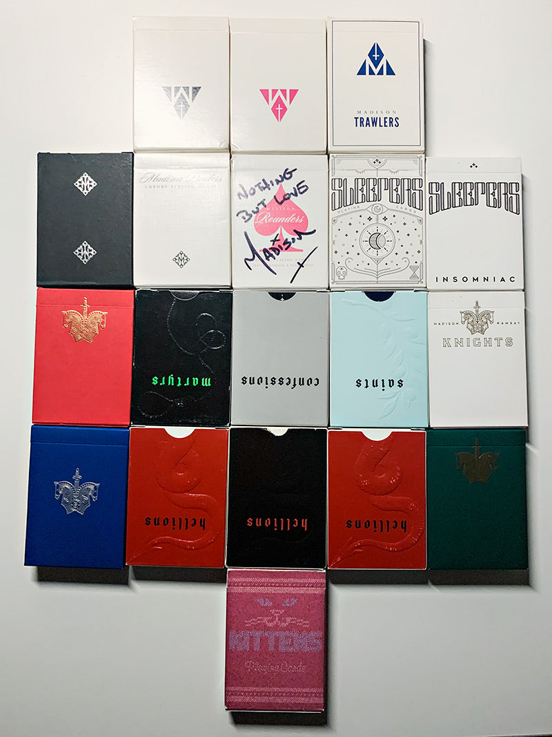 Madison X Ellusionist 19 deck Bundle