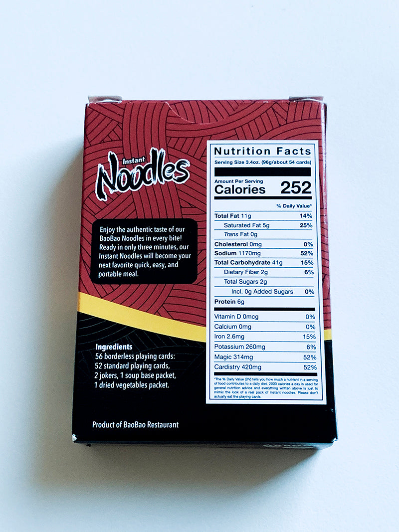 Instant Noodles (opened)