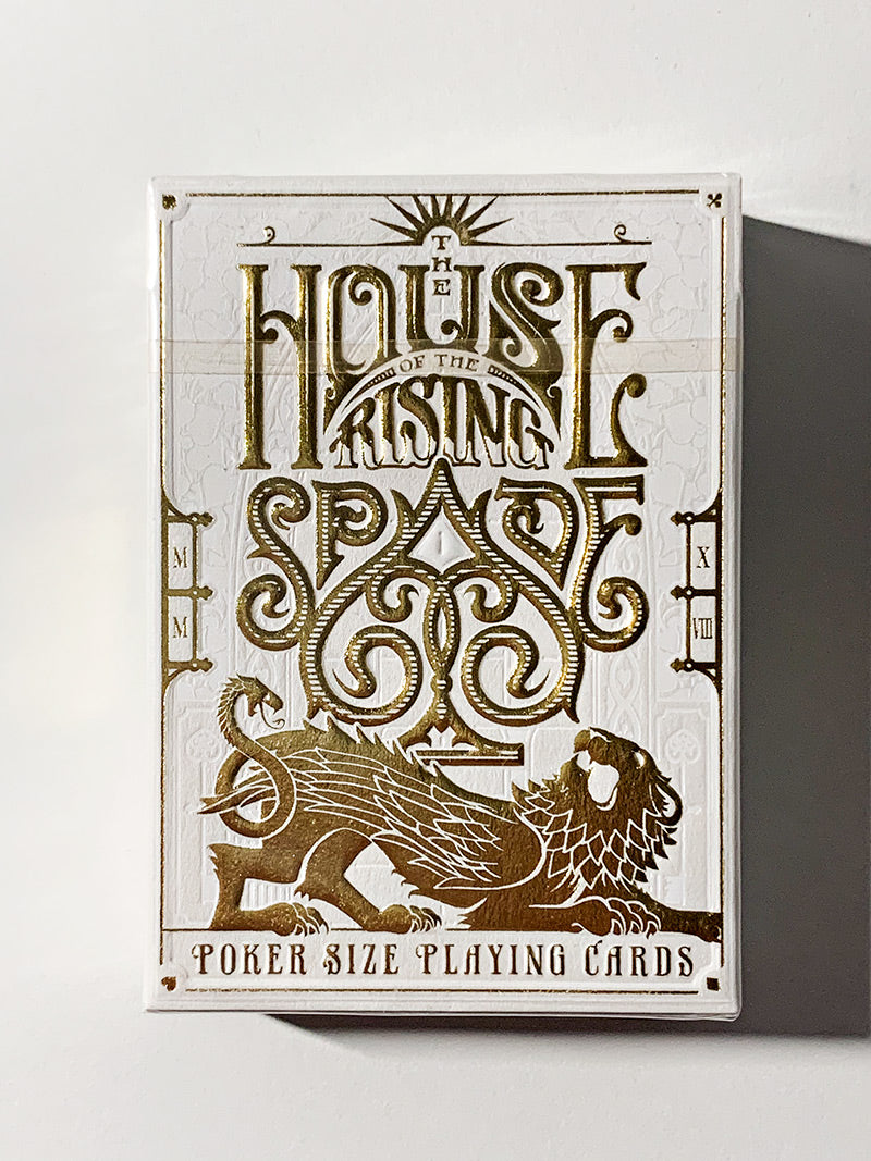 House of the Rising Spade Faro (minor tuck damage)