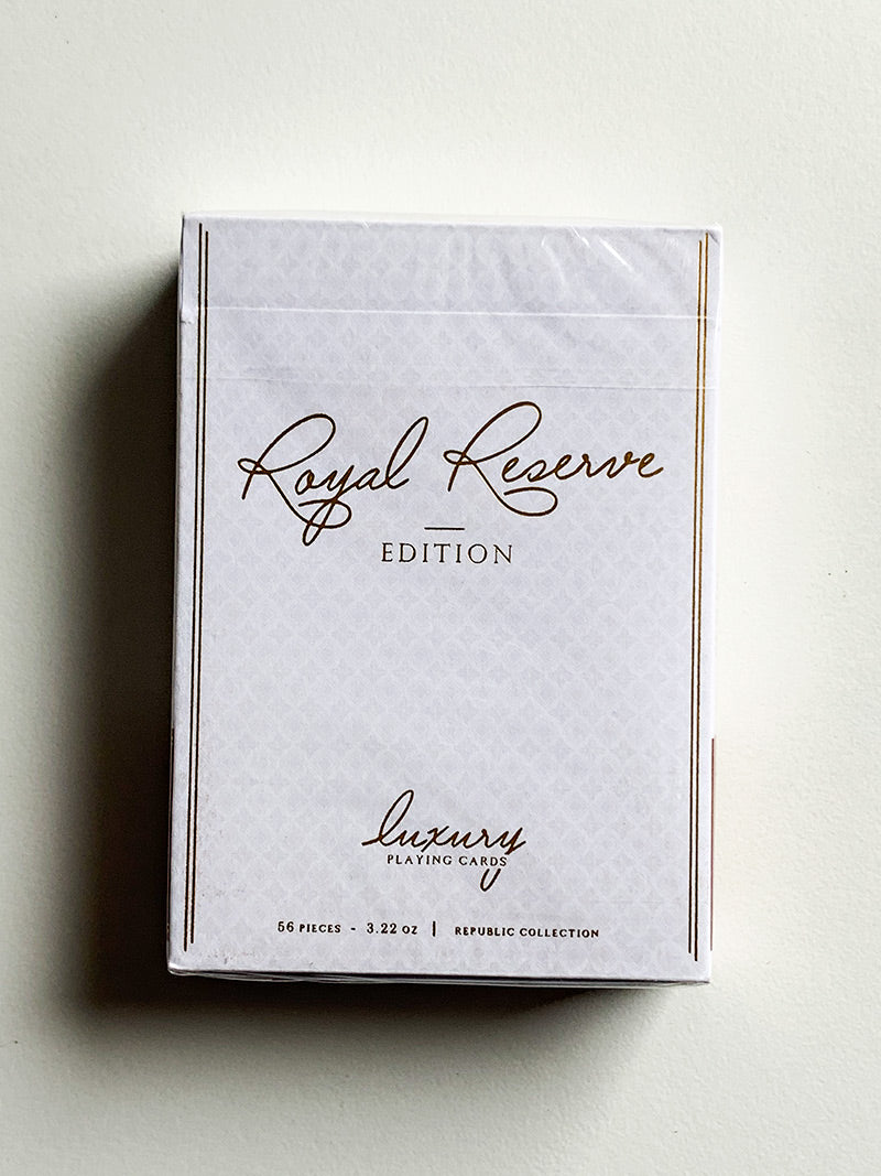 Royal Reserve White (minor tuck damage)