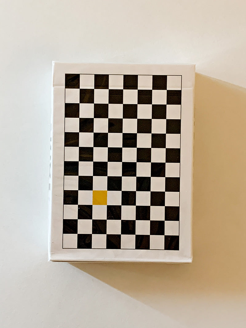 Checkerboards Yellow (minor tuck damage)