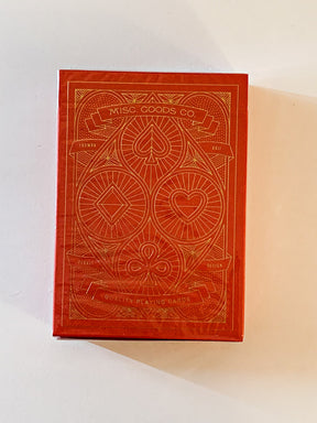 Misc Goods Co. Red (minor tuck damage)