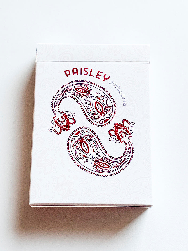 Paisley Ruby Red (opened)