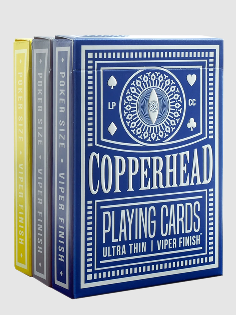 Copperehead Viper Finish Blue