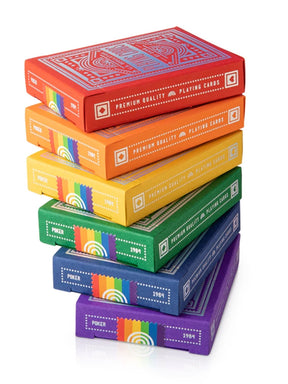 DKNG Rainbow Wheels 6 Deck Set