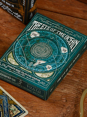 The Eye of the Ocean 6 Deck Gilded Set w Wooden Box