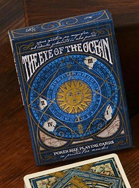 The Eye of the Ocean 6 Deck Gilded Set w Wooden Box