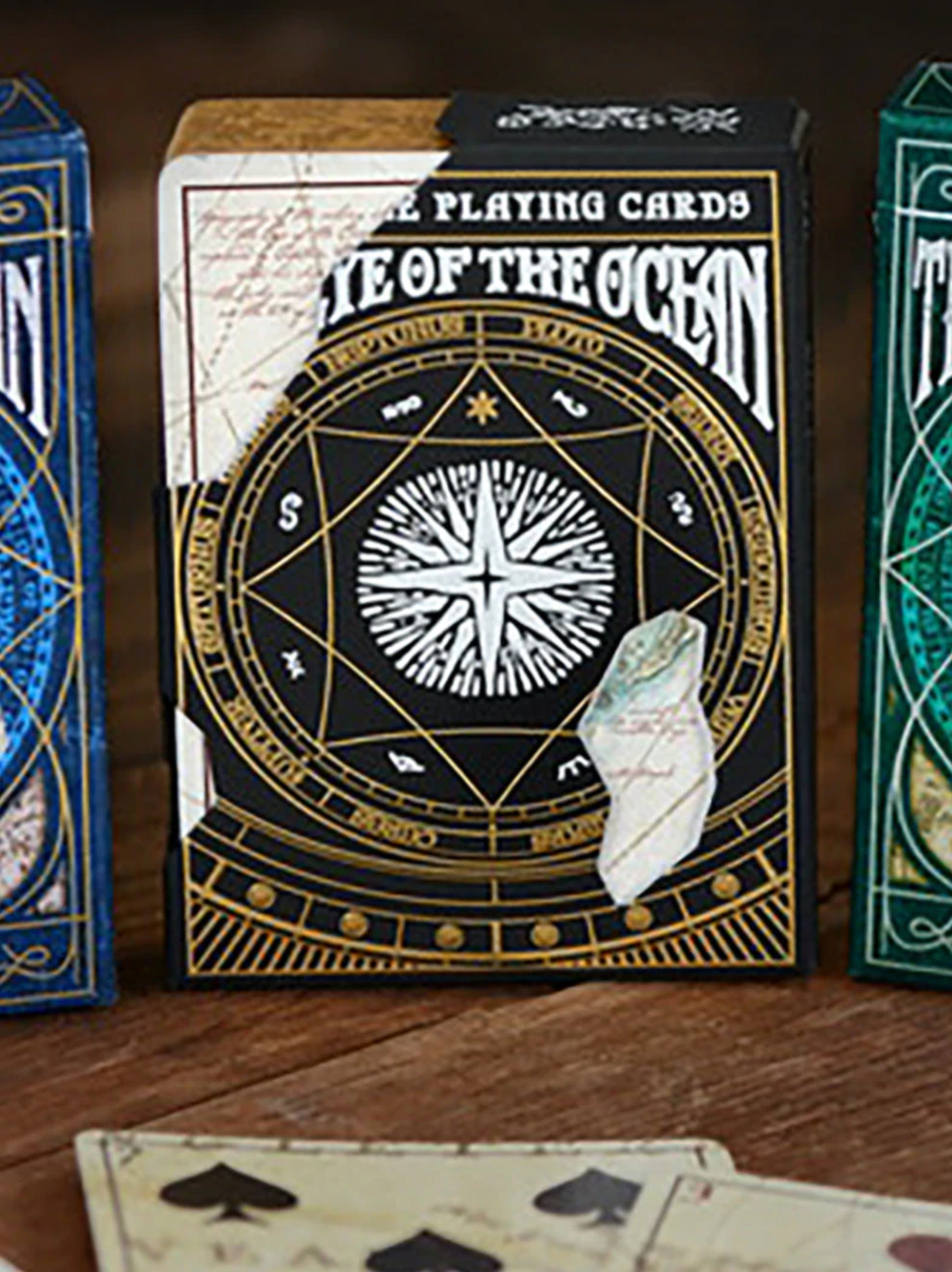 The Eye of the Ocean 6 Deck Set w Wooden Box, Book & Codex (1 of 50)