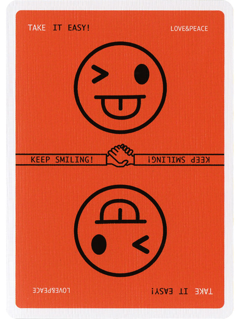 Keep Smiling Orange