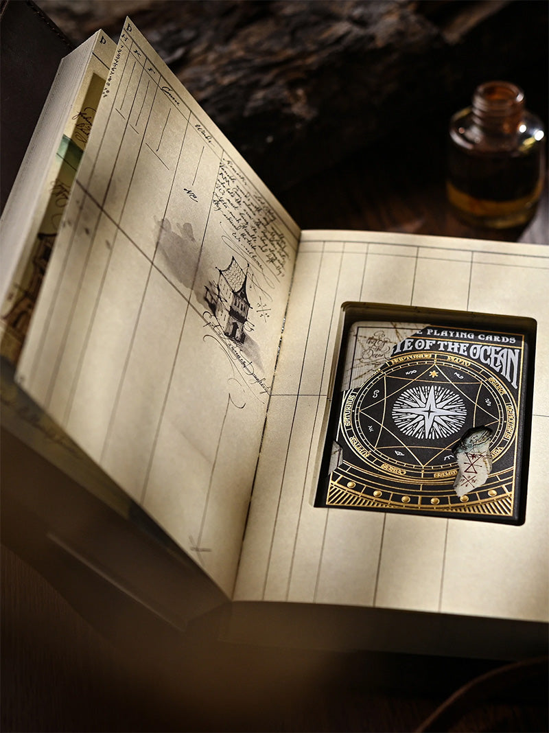 The Eye of the Ocean 6 Deck Set w Wooden Box, Book & Codex (1 of 50)