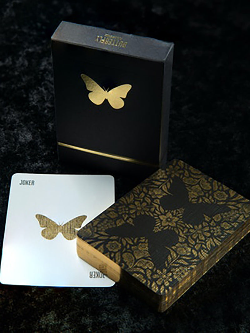 Butterfly Black and Gold Unmarked (Gilded)