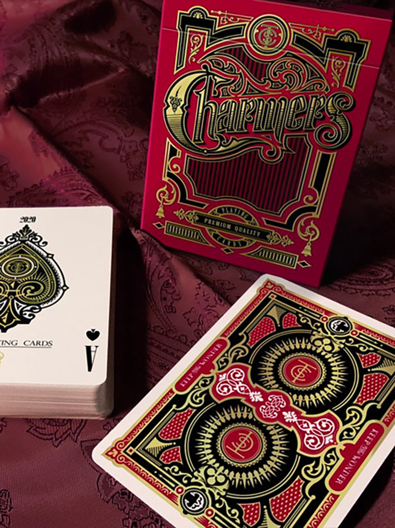 Charmers 2 deck set Purple and Red