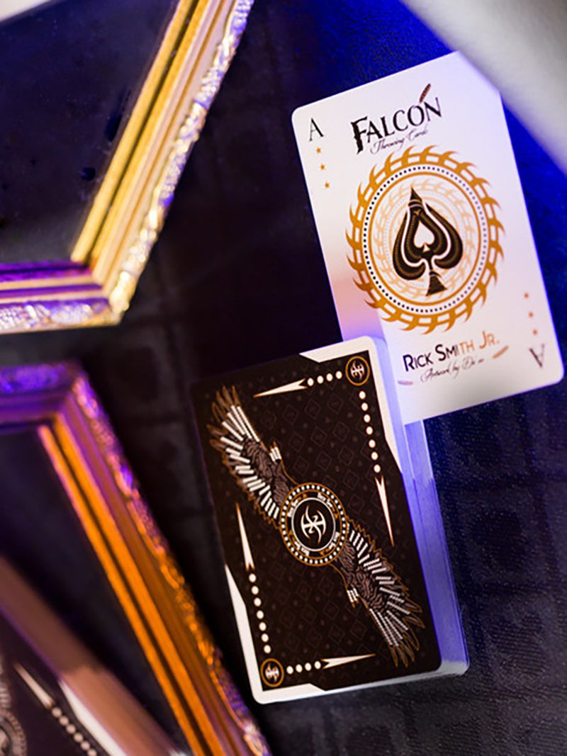 Falcon Throwing Cards Gold Standard