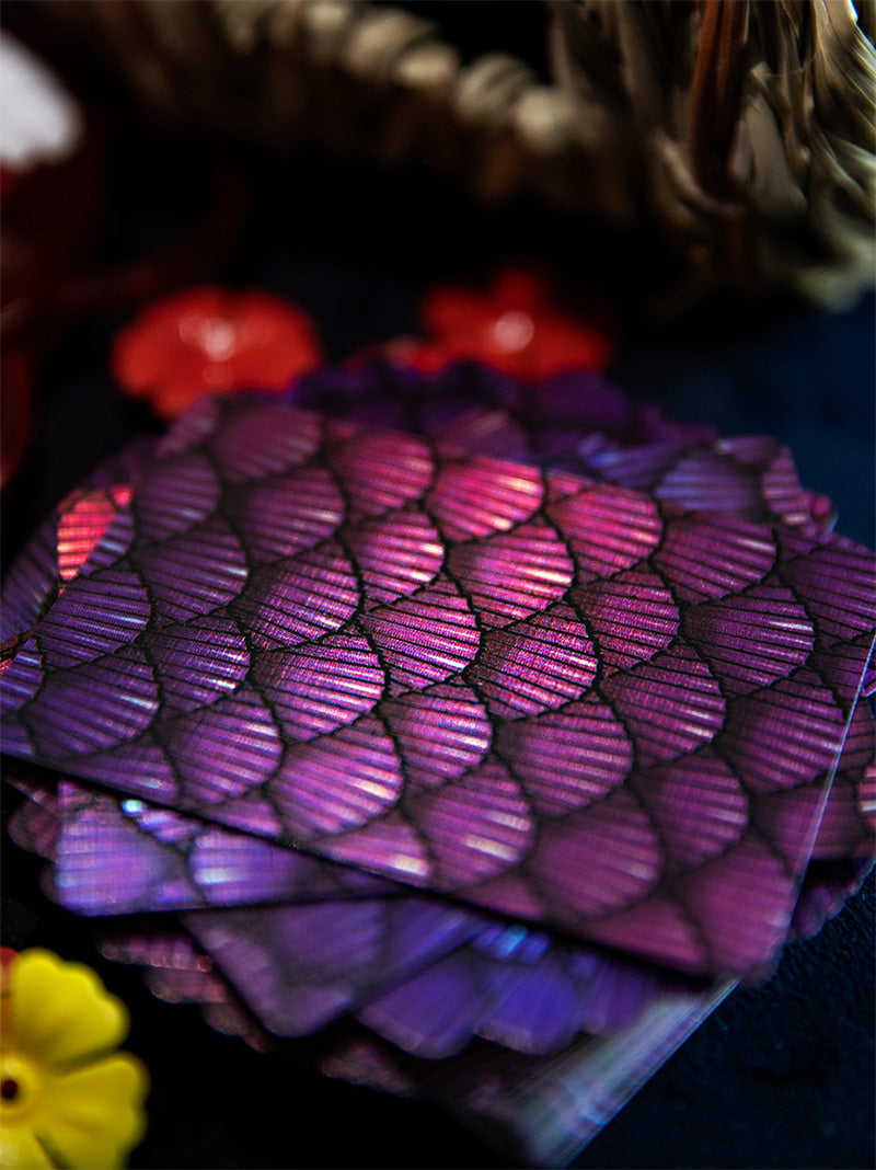 Hummingbird Feathers Purple