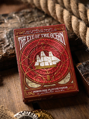 The Eye of the Ocean 6 Deck Set w Wooden Box, Book & Codex (1 of 50)