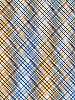 Vintage Plaid California Blue